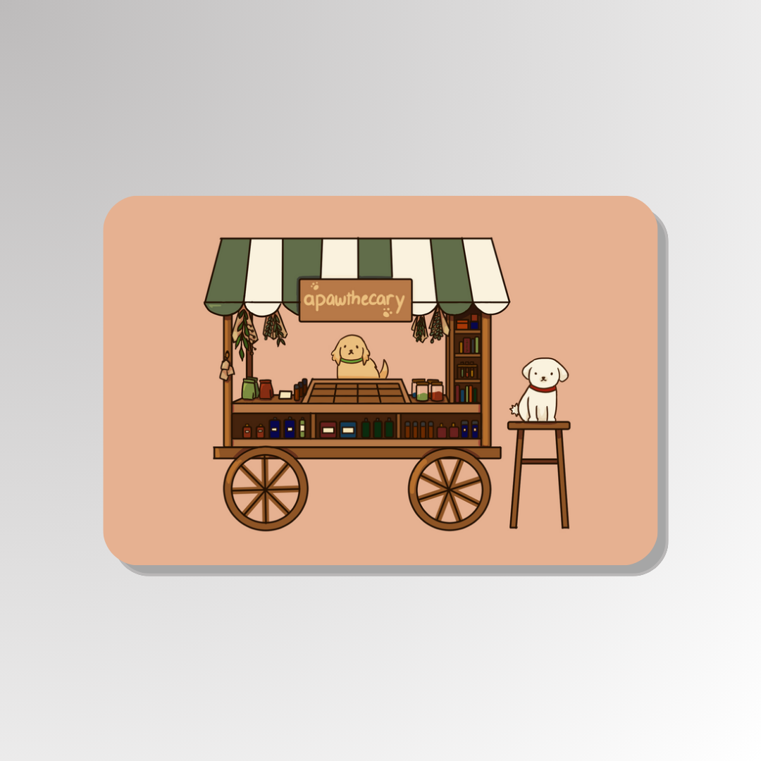 Apawthecary postcard