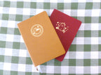 A5 Foil Embossed Notebooks (bear + bunny design)