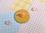 Coffee bun wooden pin