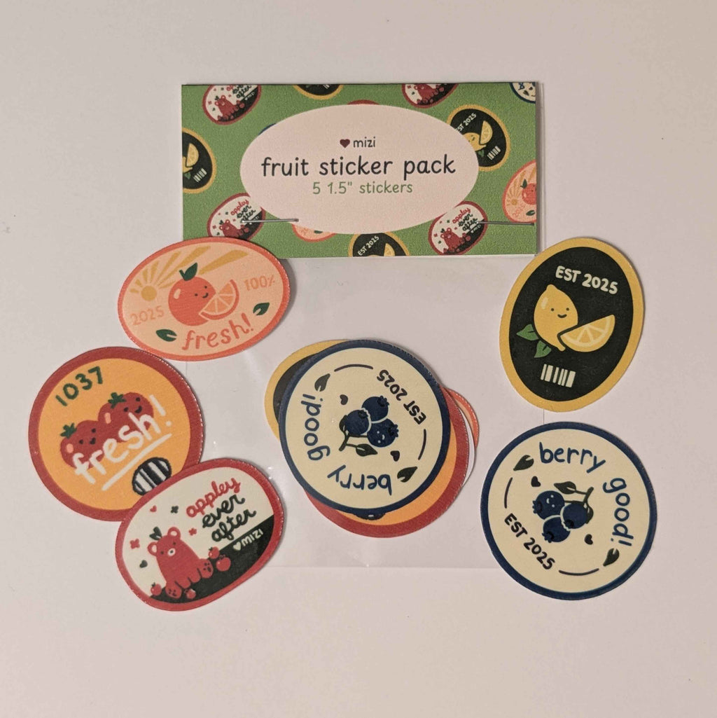 Fruit Sticker Pack