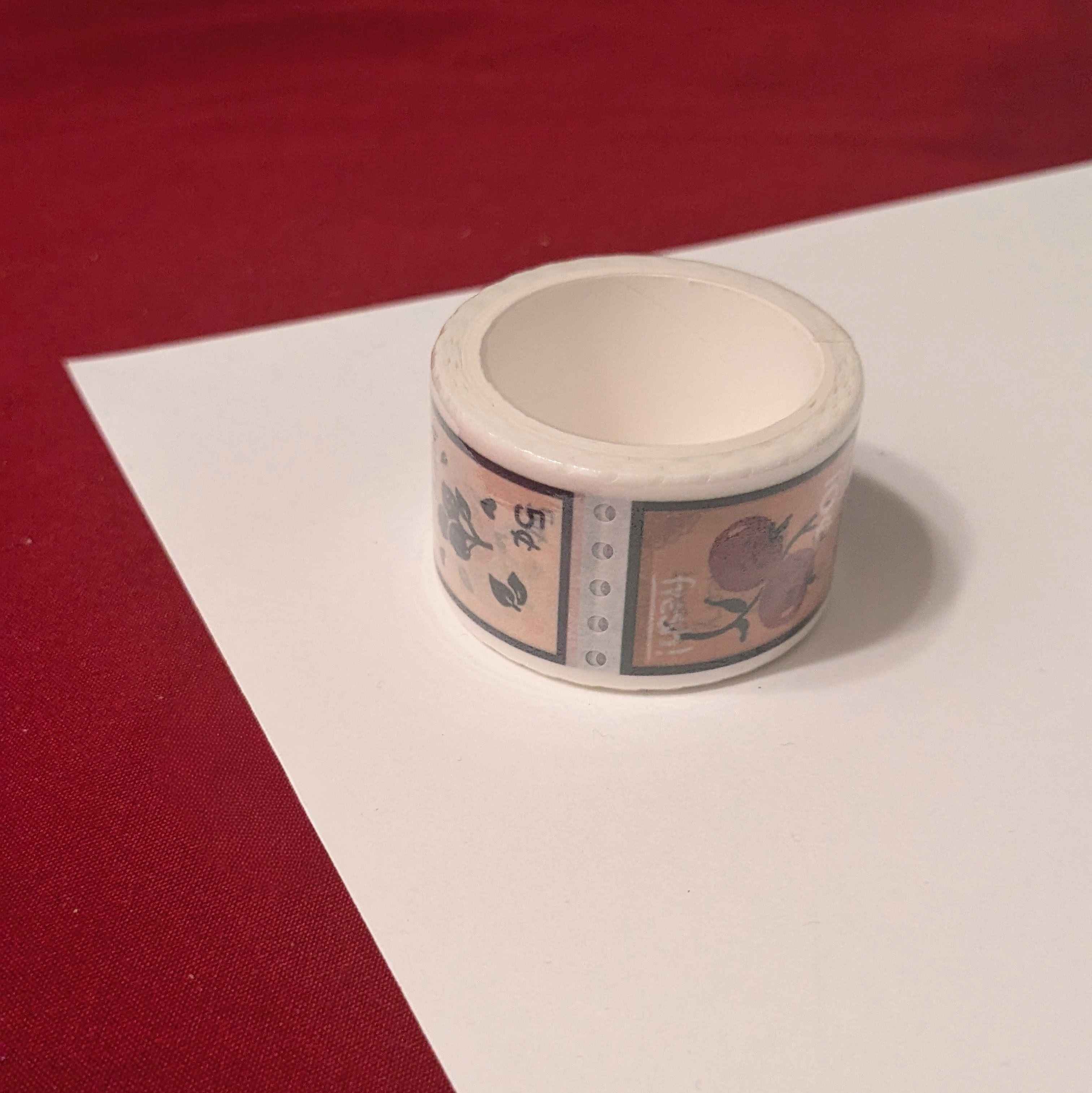Fruit Stamp Washi Tape