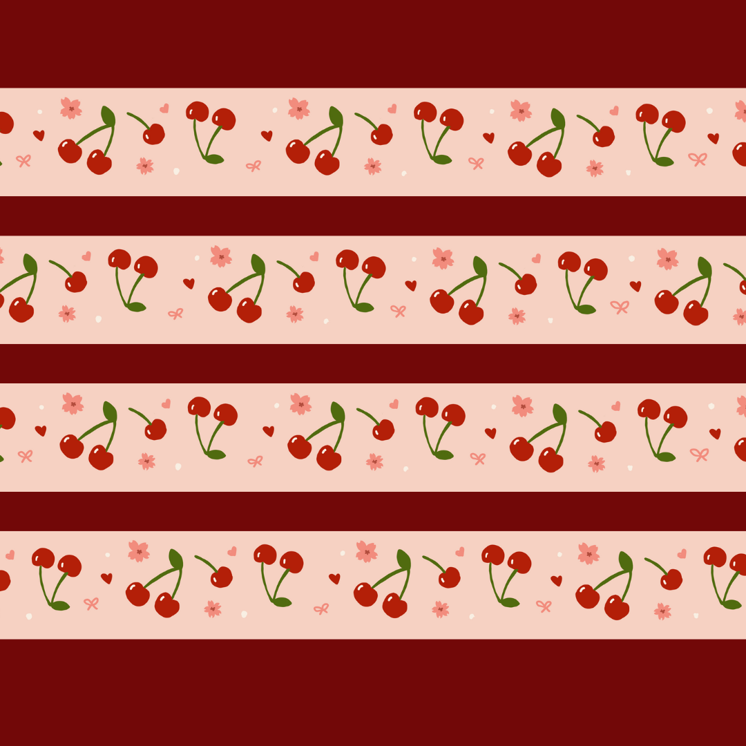 Cherry Washi Tape
