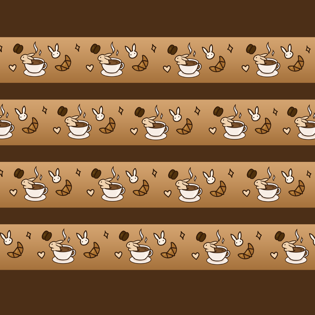 Coffee Buns Washi tape