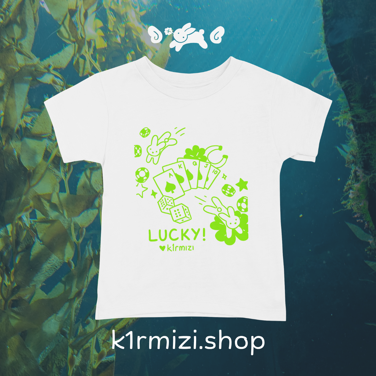 Lucky Bunny Fitted Shirt (PRE-ORDER)