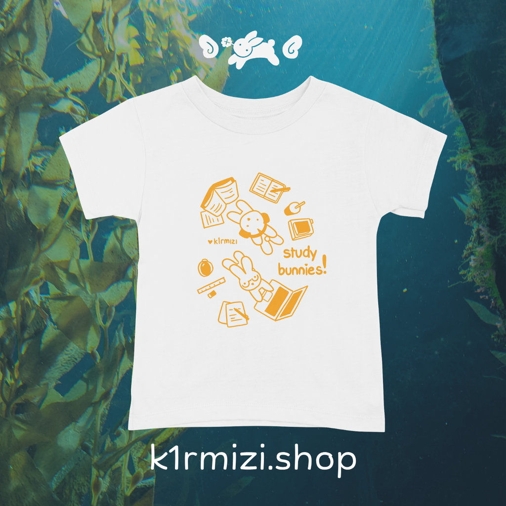 Study Bunny Fitted Shirt (PRE-ORDER)